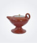 Tall Terracota Clay Candle